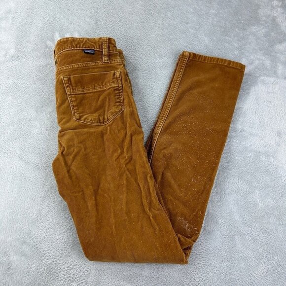 Patagonia Brown Corduroy Straight Leg Pants Women’s Sz 26 US 55061 Style Number - Picture 2 of 14